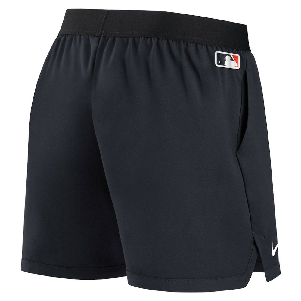 Detroit Tigers Nike Women's Authentic Collection Team Performance Shorts - Navy - Nike on Sale