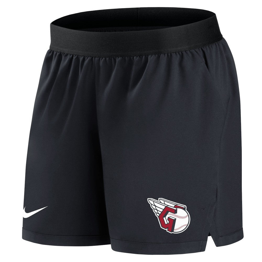 Cleveland Guardians Nike Women's Authentic Collection Team Performance Shorts - Navy - Nike Lifestyle