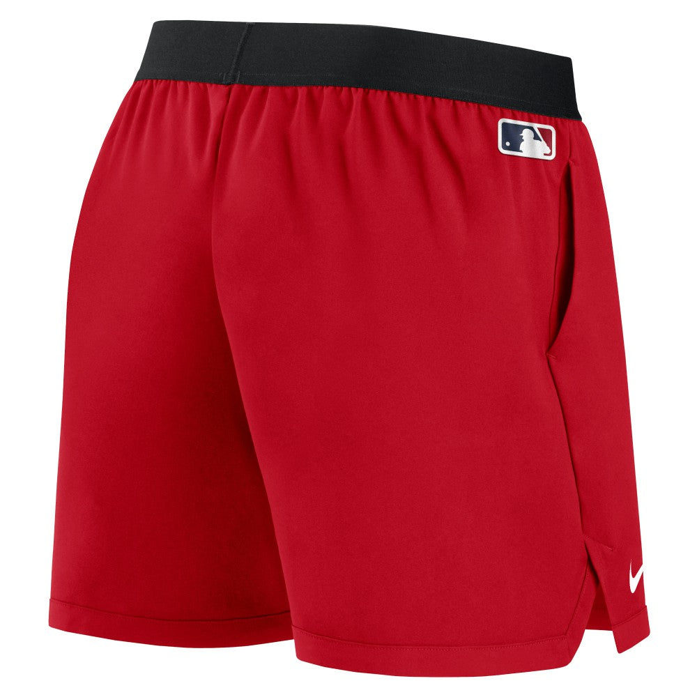 Los Angeles Angels Nike Women's Authentic Collection Team Performance Shorts - Red - Nike Discount