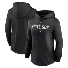 Chicago White Sox Nike Women's Authentic Collection Pregame Performance Pullover Hoodie - Black - Nike Sale
