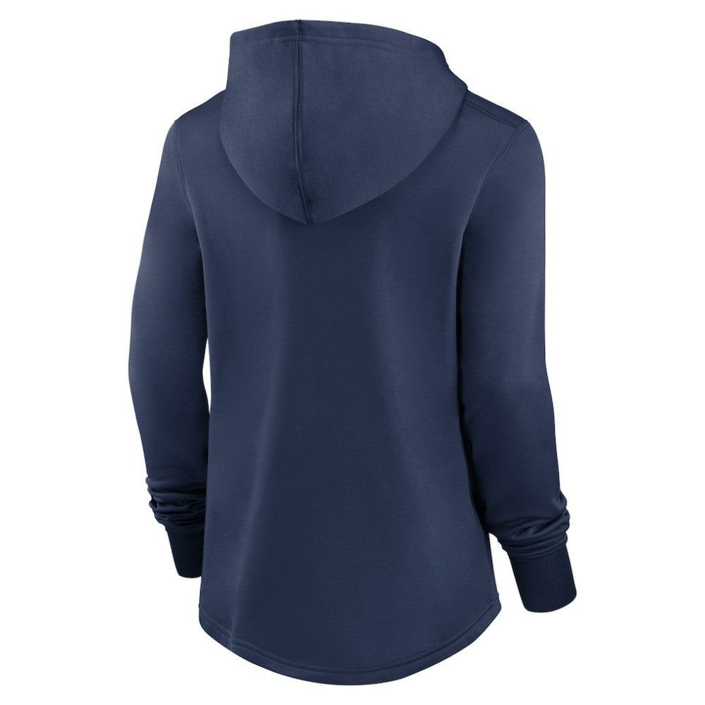 Tampa Bay Rays Nike Women's Authentic Collection Pregame Performance Pullover Hoodie - Navy - Nike Discount