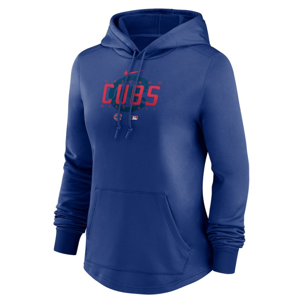 Chicago Cubs Nike Women's Authentic Collection Pregame Performance Pullover Hoodie - Royal - Nike Sale