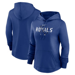 Kansas City Royals Nike Women's Authentic Collection Pregame Performance Pullover Hoodie - Royal - Nike Discount