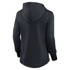 Cleveland Guardians Nike Women's Authentic Collection Pregame Performance Pullover Hoodie - Navy - Nike on Sale