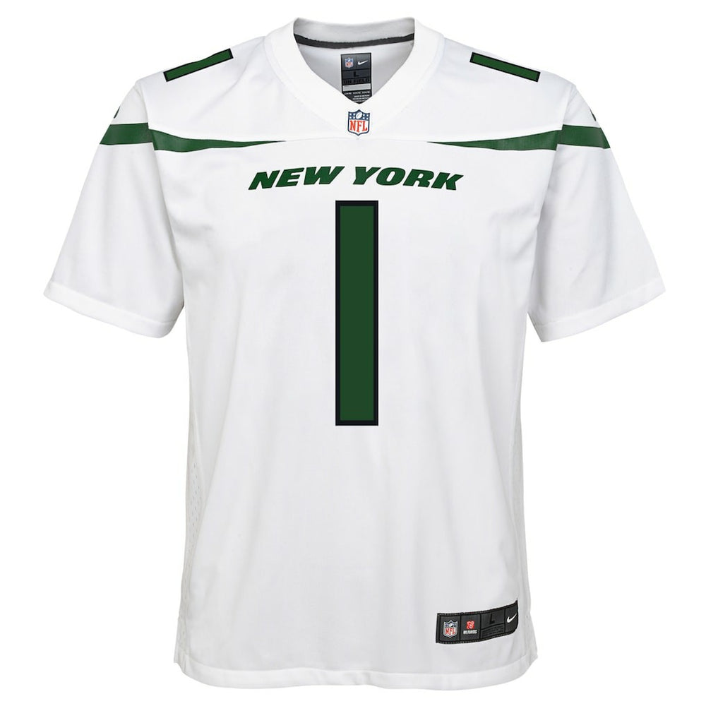 Nike Ahmad Sauce Gardner New York Jets Youth Game Jersey White