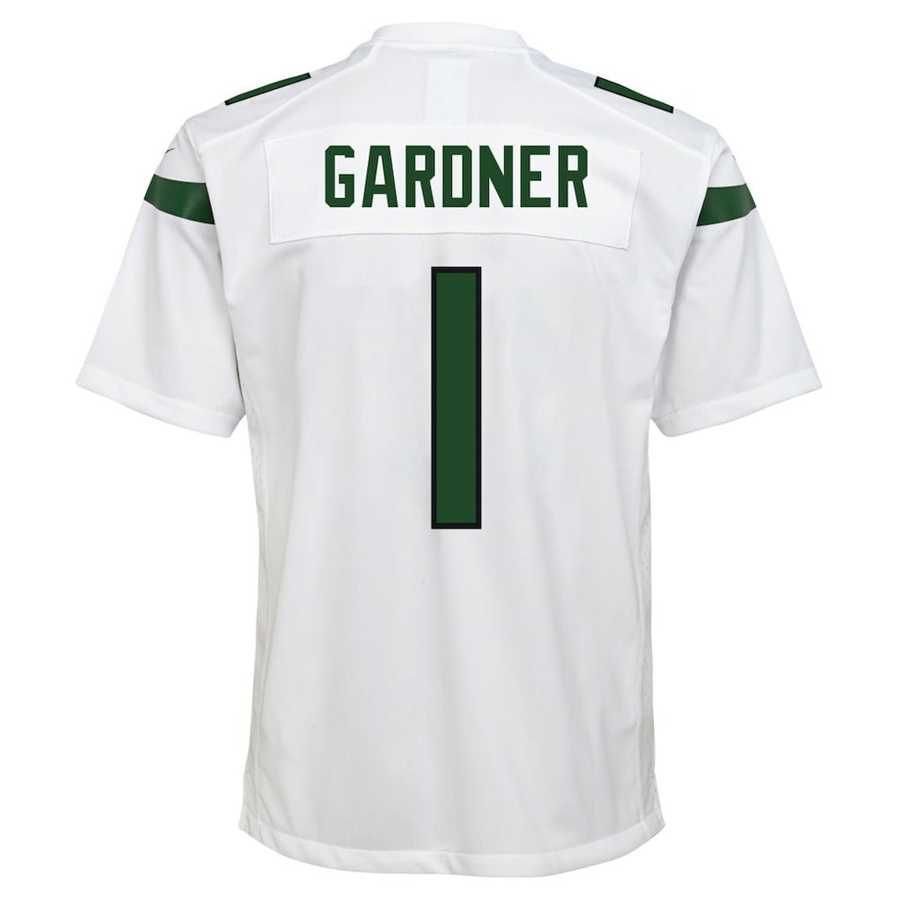 Nike Ahmad Sauce Gardner New York Jets Youth Game Jersey White