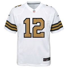 Nike Chris Olave New Orleans Saints Youth Game Jersey White