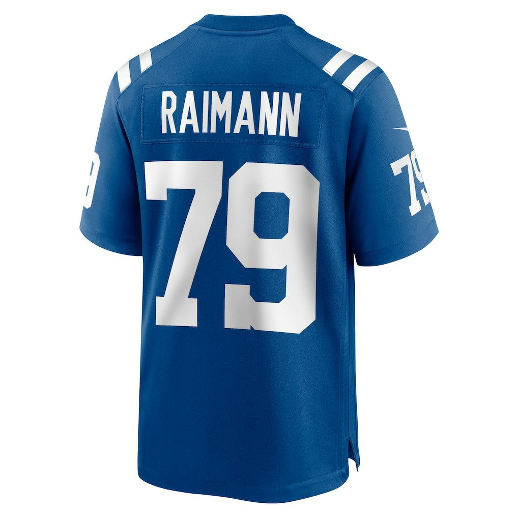 Nike Bernhard Raimann Indianapolis Colts Player Game Jersey Royal