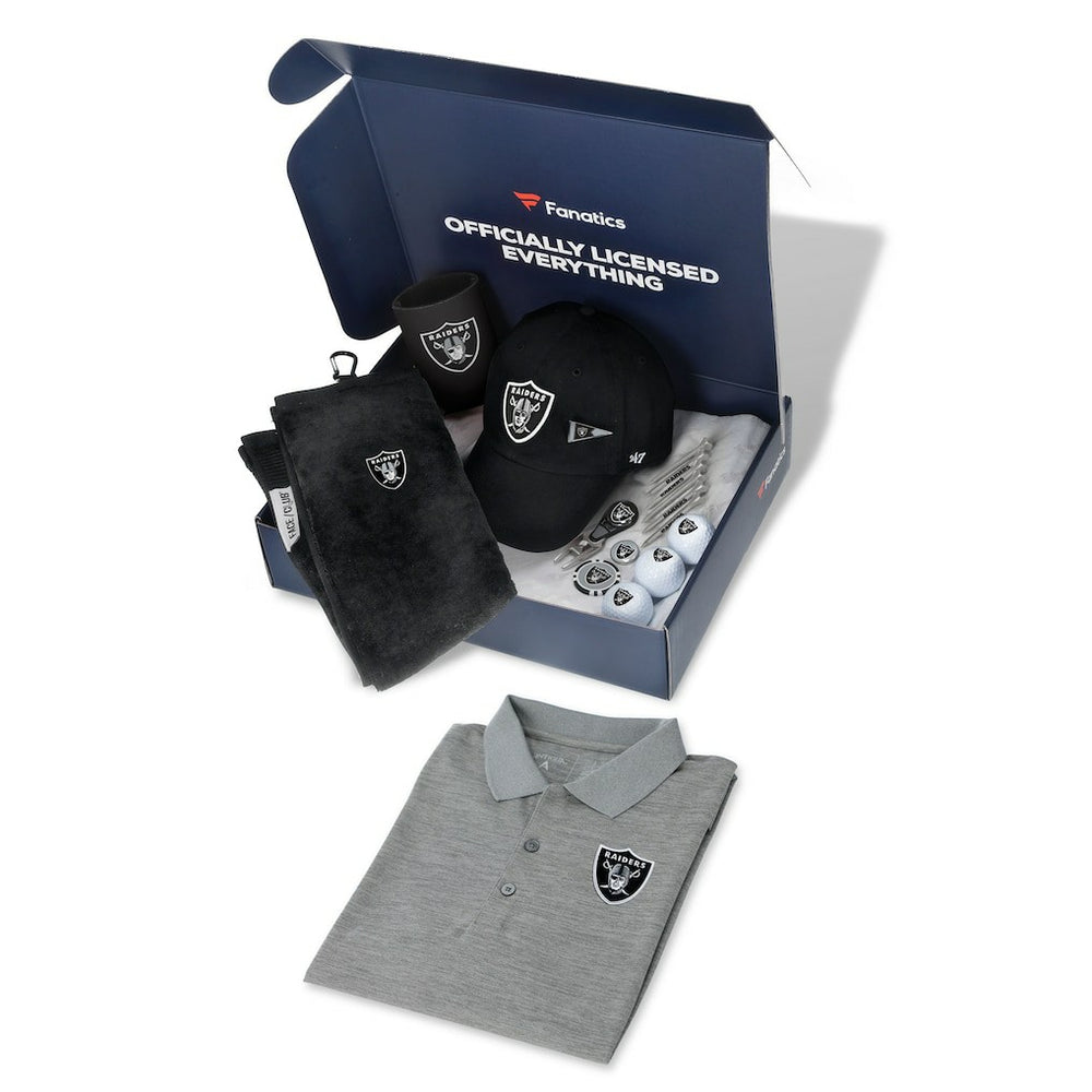 Fanatics Las Vegas Raiders WinCraft Pack Golf Themed Gift Box $155+ Value