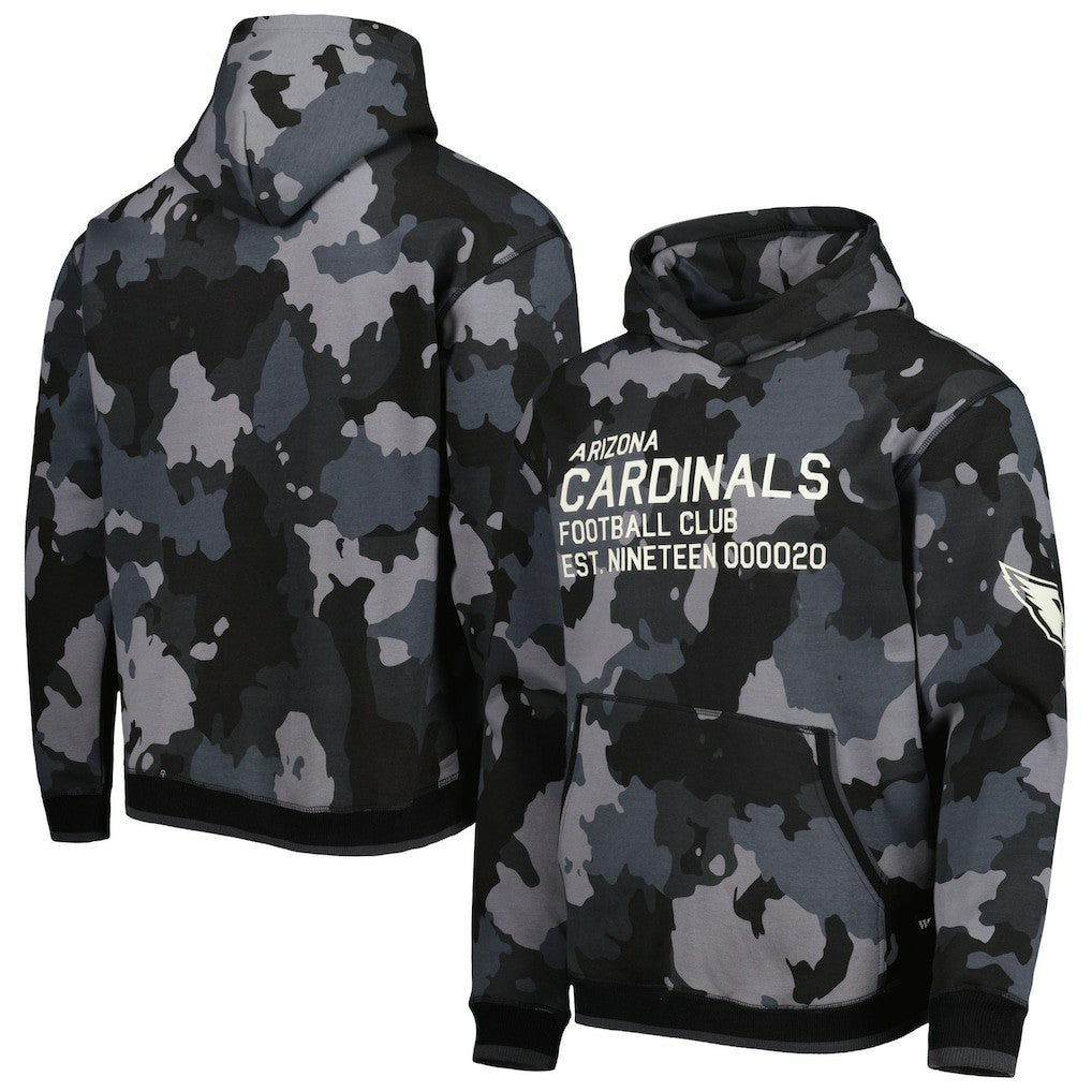 Arizona Cardinals The Wild Collective Camo Pullover Hoodie Black