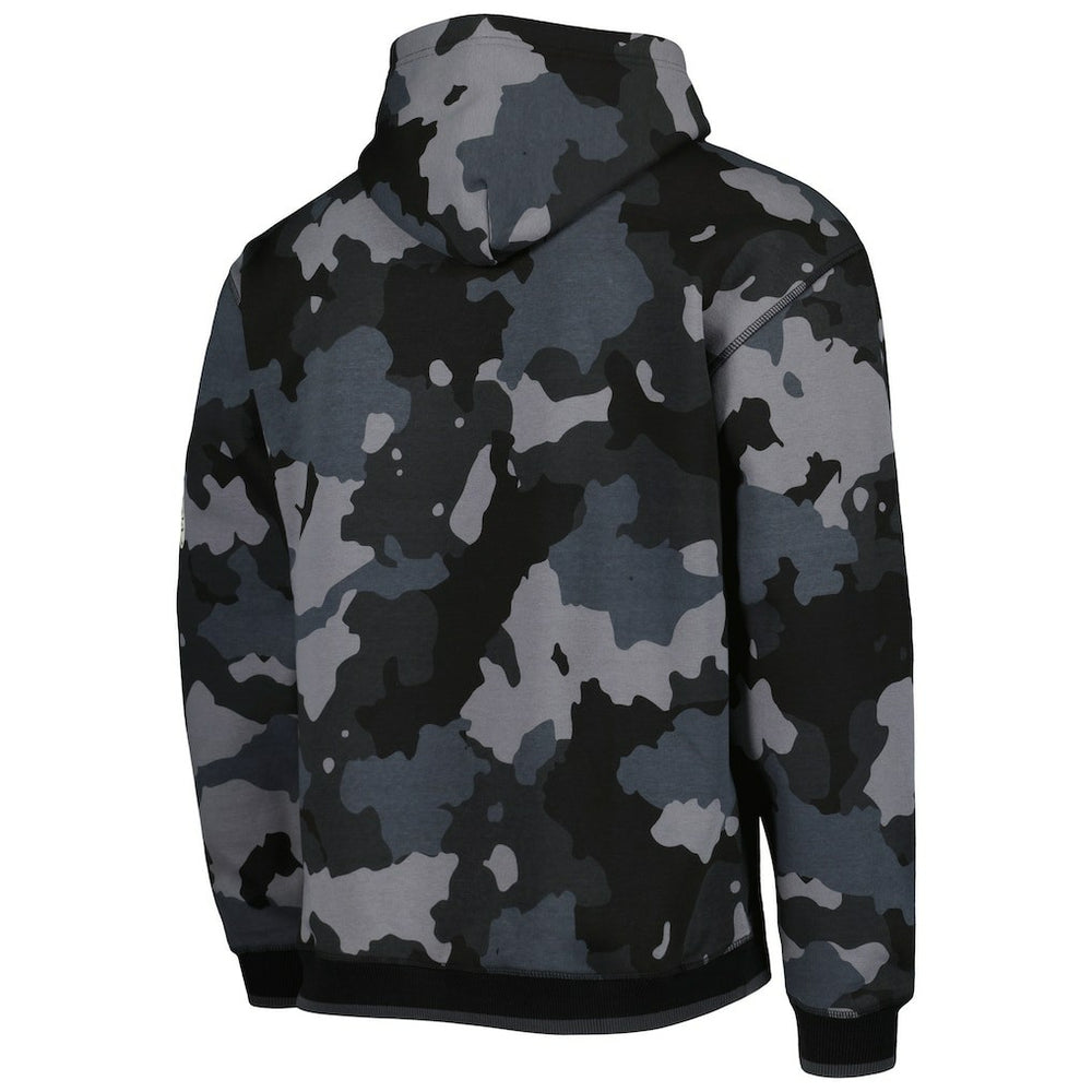 Cleveland Browns The Wild Collective Camo Pullover Hoodie Black