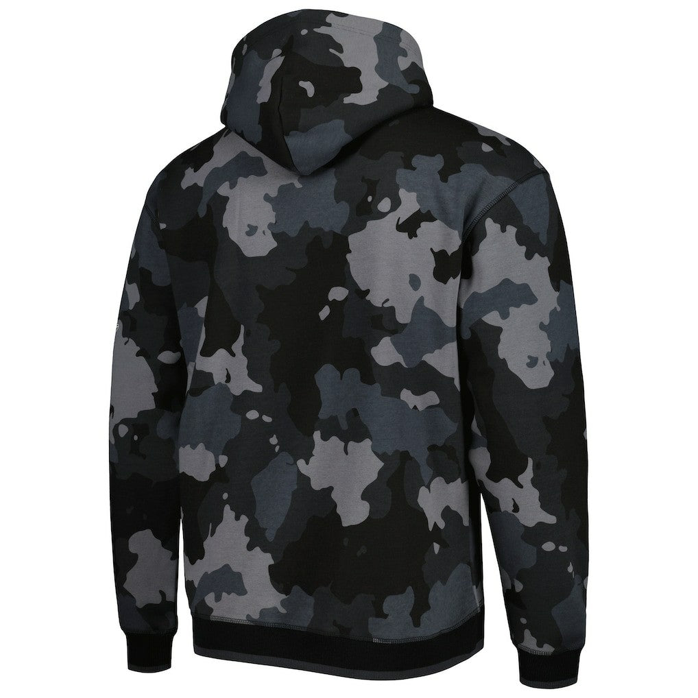 New Orleans Saints The Wild Collective Camo Pullover Hoodie Black