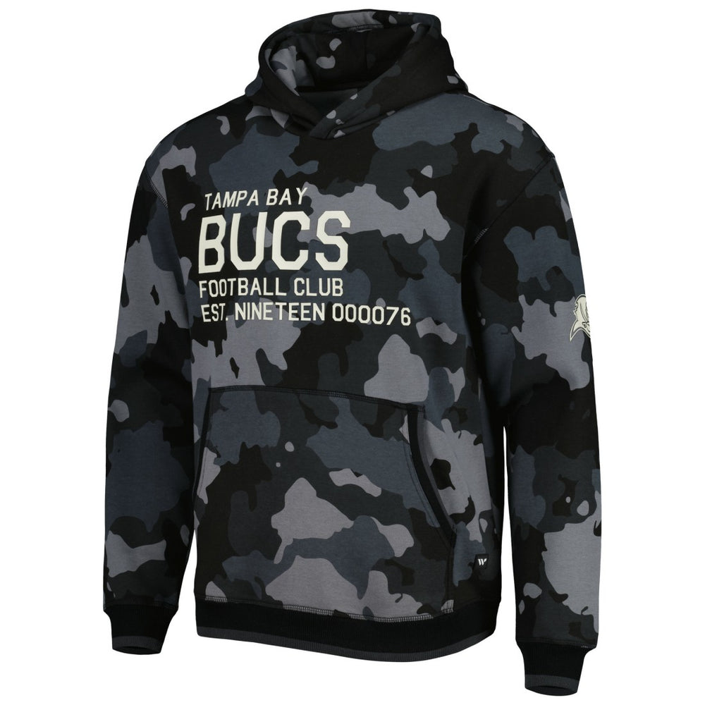 Tampa Bay Buccaneers The Wild Collective Camo Pullover Hoodie Black