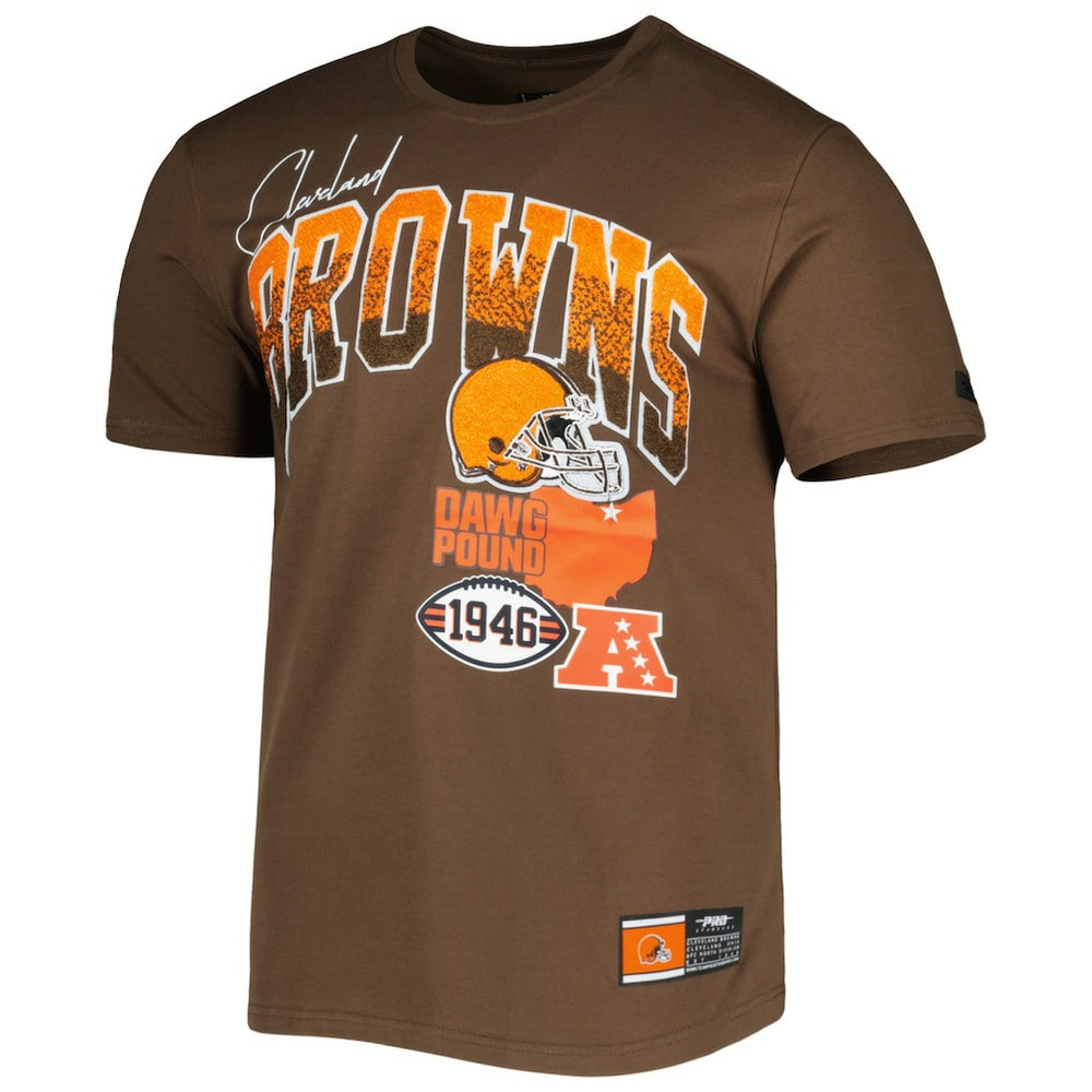 Cleveland Browns Pro Standard Hometown Collection T-Shirt Brown