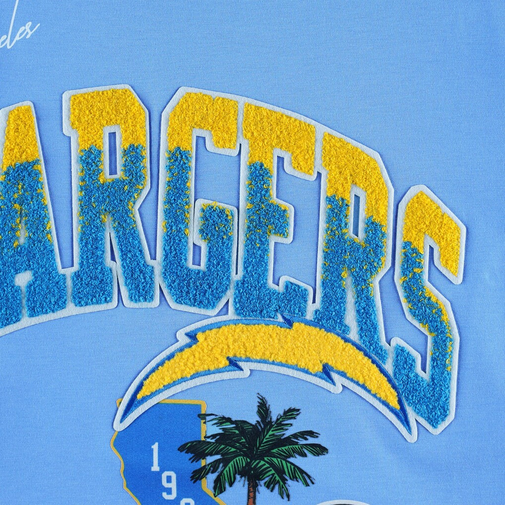 Los Angeles Chargers Pro Standard Hometown Collection T-Shirt Powder Blue