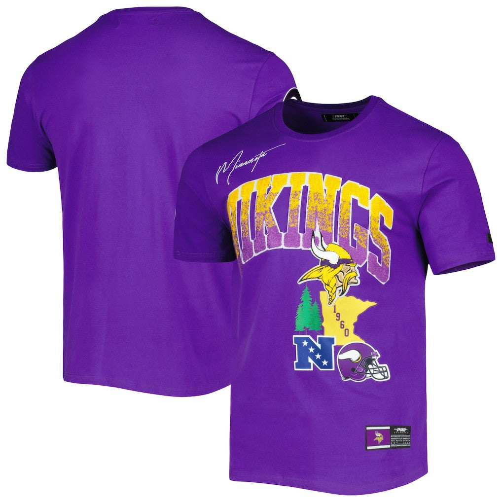 Minnesota Vikings Pro Standard Hometown Collection T-Shirt Purple