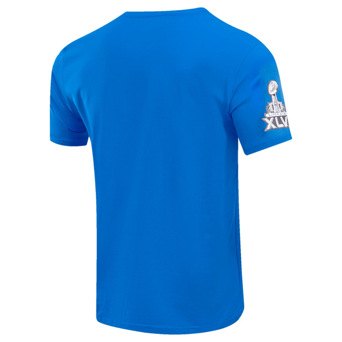 New York Giants Pro Standard Super Bowl XLVI Patch Hometown Collection T-Shirt Royal