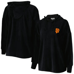 San Francisco Giants Touch Women's End Line Pullover Hoodie - Black - MLB Online