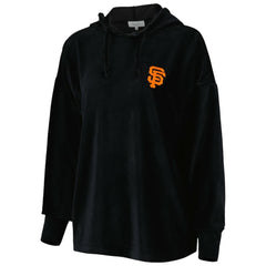 San Francisco Giants Touch Women's End Line Pullover Hoodie - Black - MLB Online