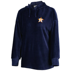 Houston Astros Touch Women's End Line Pullover Hoodie - Navy - MLB Discount