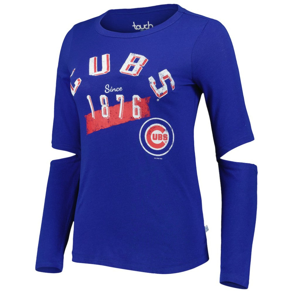 Chicago Cubs Touch Women's Formation Long Sleeve T-Shirt - Royal - MLB Online