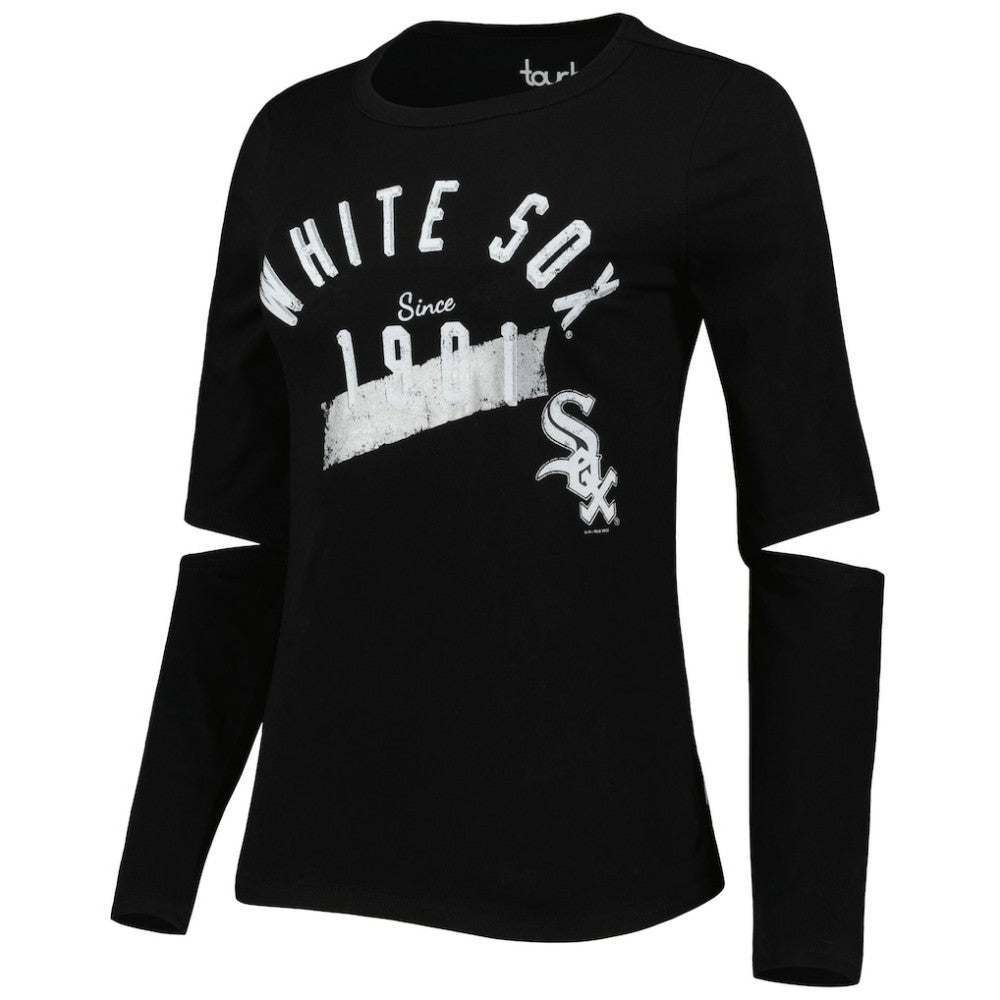 Chicago White Sox Touch Women's Formation Long Sleeve T-Shirt - Black - MLB Discount