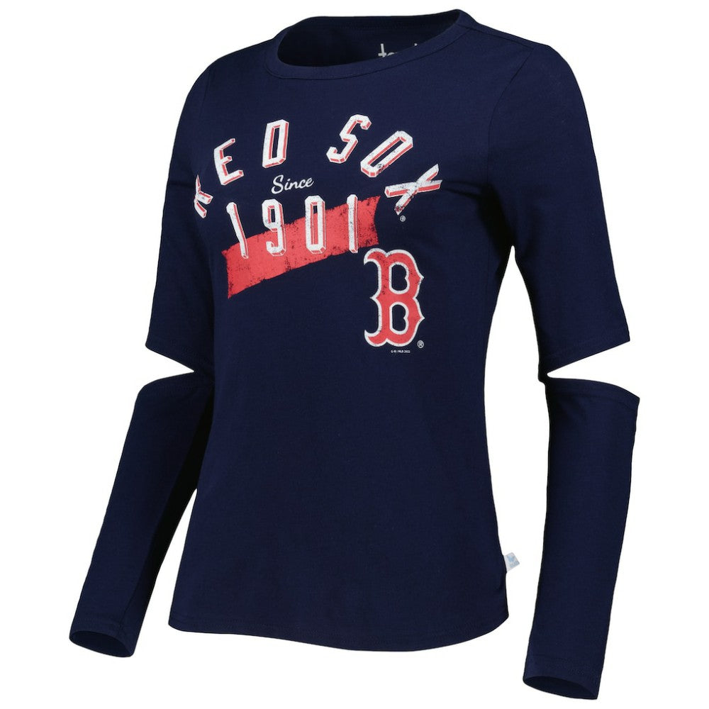 Boston Red Sox Touch Women's Formation Long Sleeve T-Shirt - Navy - MLB Online