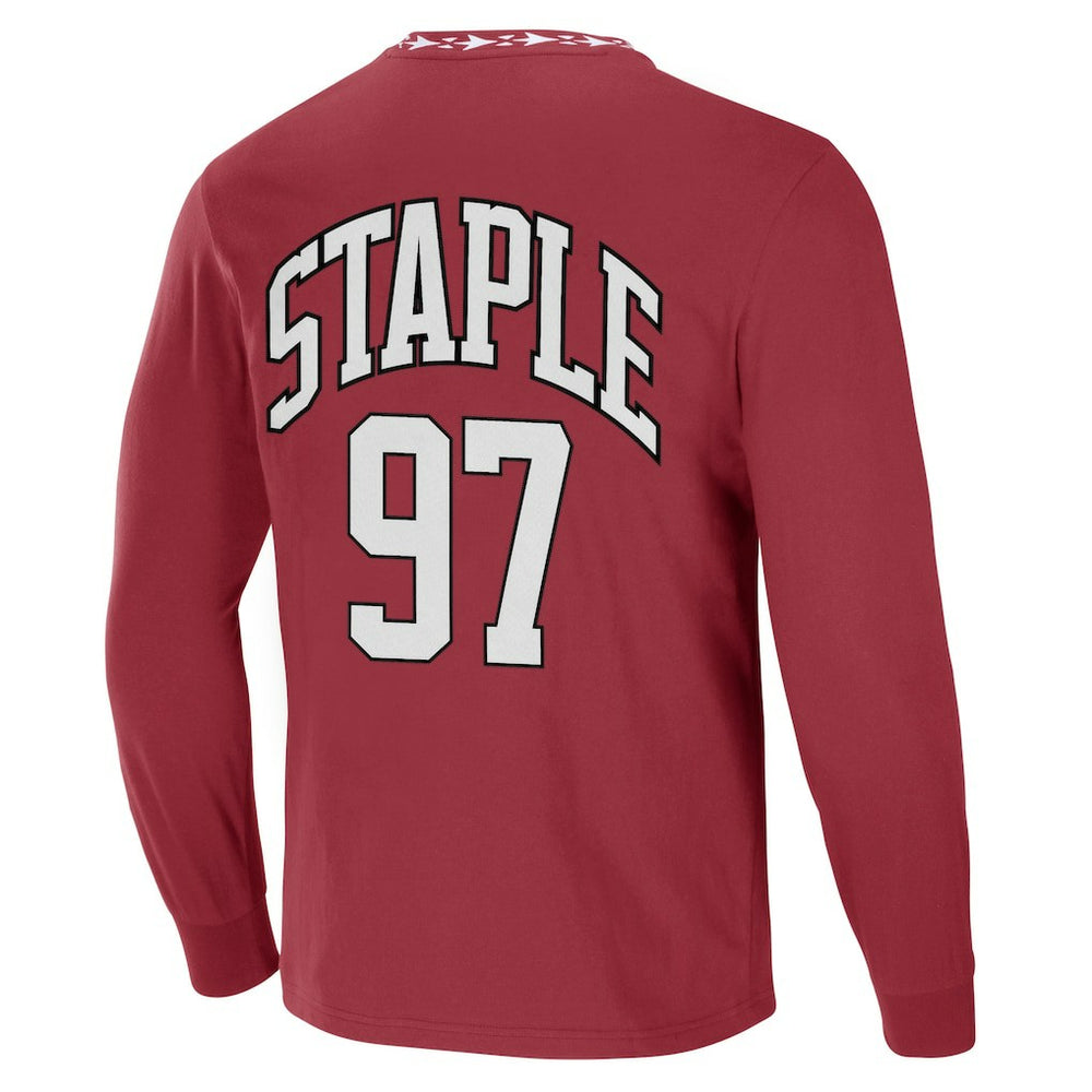Arizona Cardinals NFL x Staple Core Team Long Sleeve T-Shirt Red
