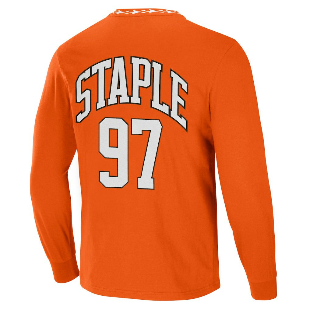 Cleveland Browns NFL x Staple Core Team Long Sleeve T-Shirt Orange