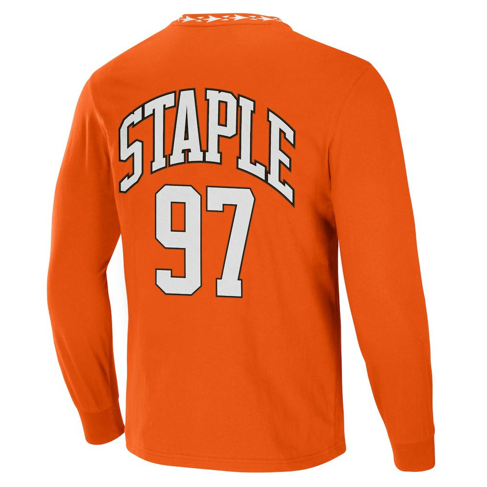 Cleveland Browns NFL x Staple Core Team Long Sleeve T-Shirt Orange