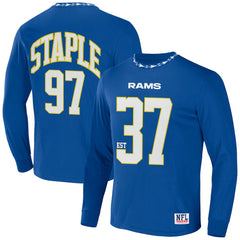 Los Angeles Rams NFL x Staple Core Team Long Sleeve T-Shirt Royal
