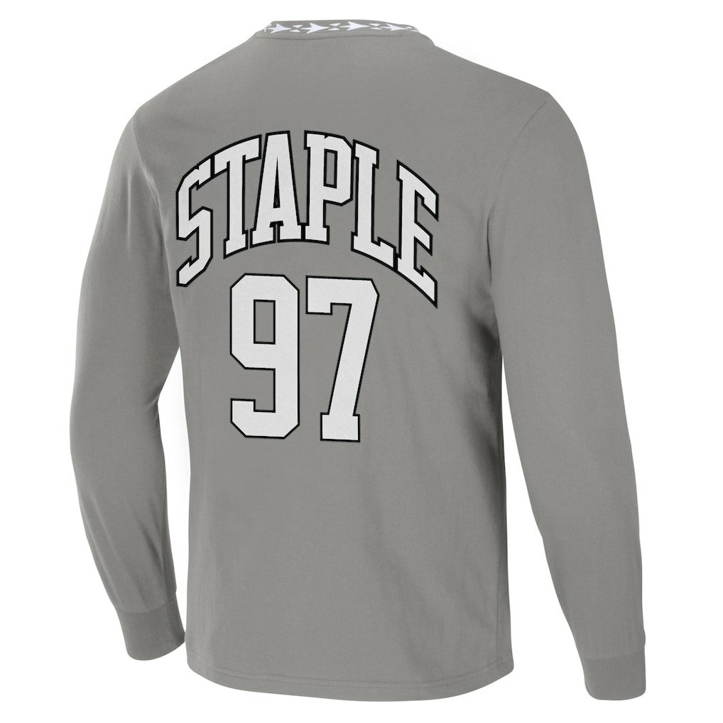 Las Vegas Raiders NFL x Staple Core Team Long Sleeve T-Shirt Gray