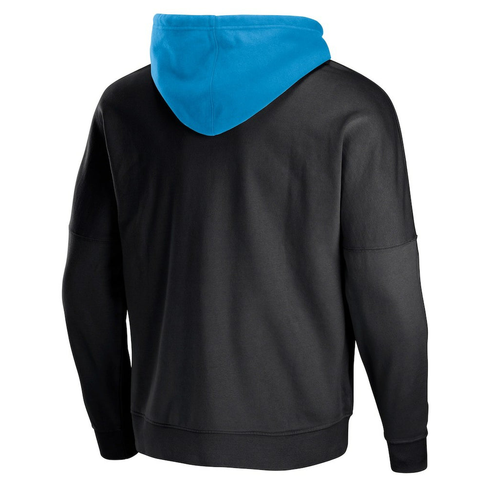 Carolina Panthers NFL x Staple Throwback Vintage Wash Pullover Hoodie Black