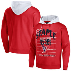 Houston Texans NFL x Staple Throwback Vintage Wash Pullover Hoodie Navy