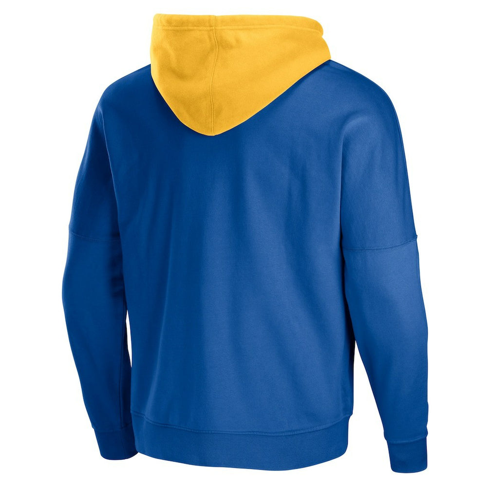 Los Angeles Rams NFL x Staple Throwback Vintage Wash Pullover Hoodie Navy