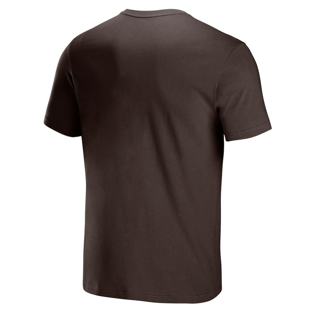Cleveland Browns NFL x Staple Logo Lockup T-Shirt Brown