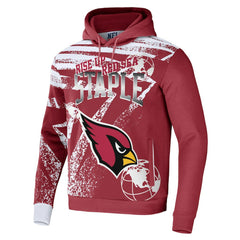 Arizona Cardinals NFL x Staple All Over Print Pullover Hoodie Cardinal
