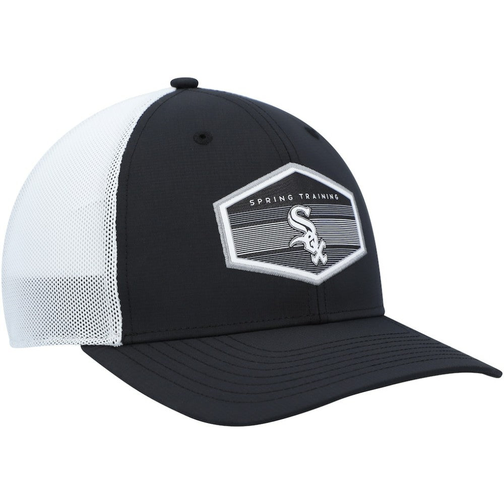 Chicago White Sox '47 Spring Training Burgess Trucker Adjustable Hat - Black/White - 47 brand Sale