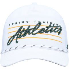 Athletics '47 Downburst Hitch Snapback Hat - White - 47 brand Online
