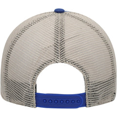 Los Angeles Dodgers '47 Four Stroke Clean Up Trucker Snapback Hat - Royal/Tan - 47 brand Discount