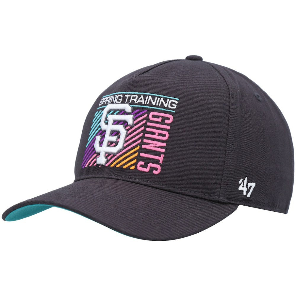 San Francisco Giants '47 2023 Spring Training Reflex Hitch Snapback Hat - Charcoal - 47 brand Lifestyle