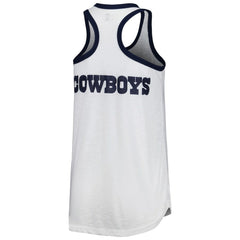 Dallas Cowboys G-III 4Her by Carl Banks Women's Tater Tank Top White
