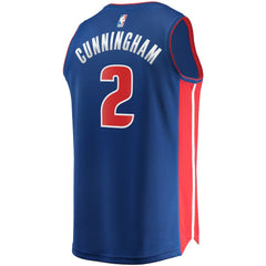 Cade Cunningham Detroit Pistons Fast Break Replica Jersey for sale Icon Editi- Blue | Fanatics Lifestyle