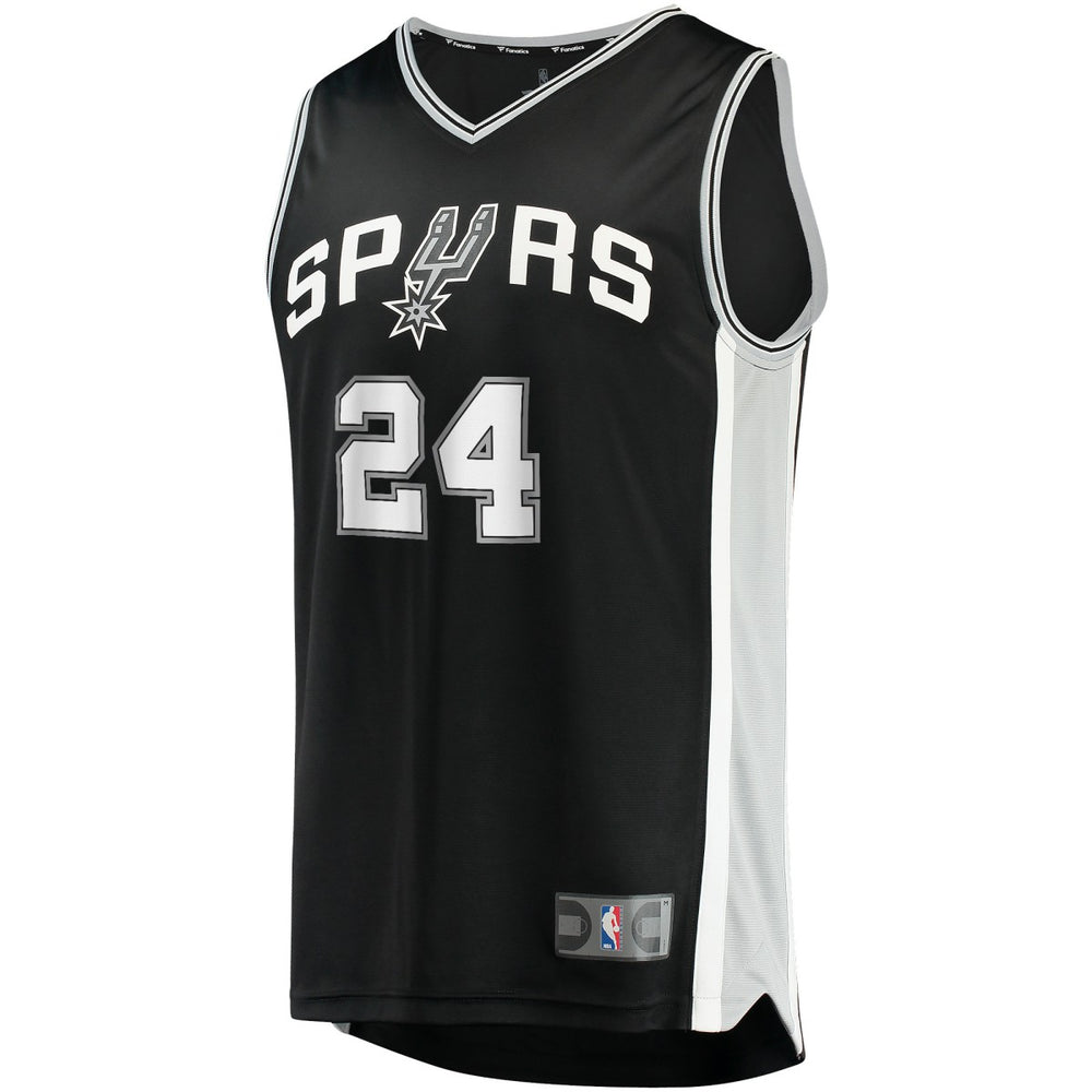 Devin Vassell San Antonio Spurs Fast Break Replica Jersey Icon Edition Black | Fanatics for sale