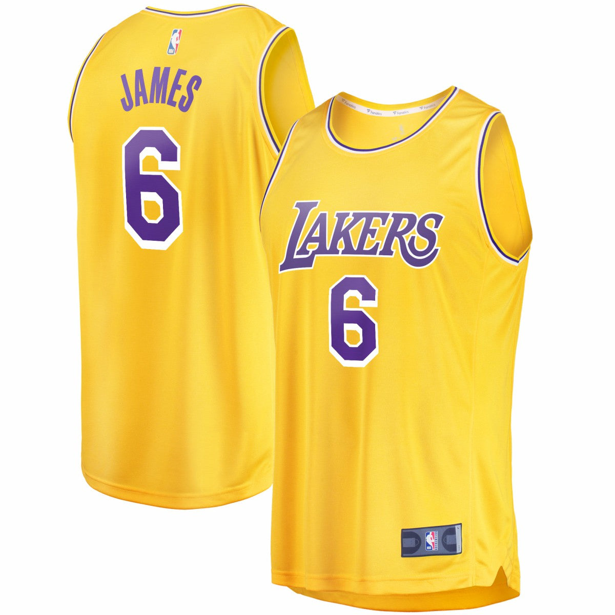 LeBron James Los Angeles Lakers 2021/22 Fast Break Replica Jersey Icon Edition Gold | Fanatics for sale