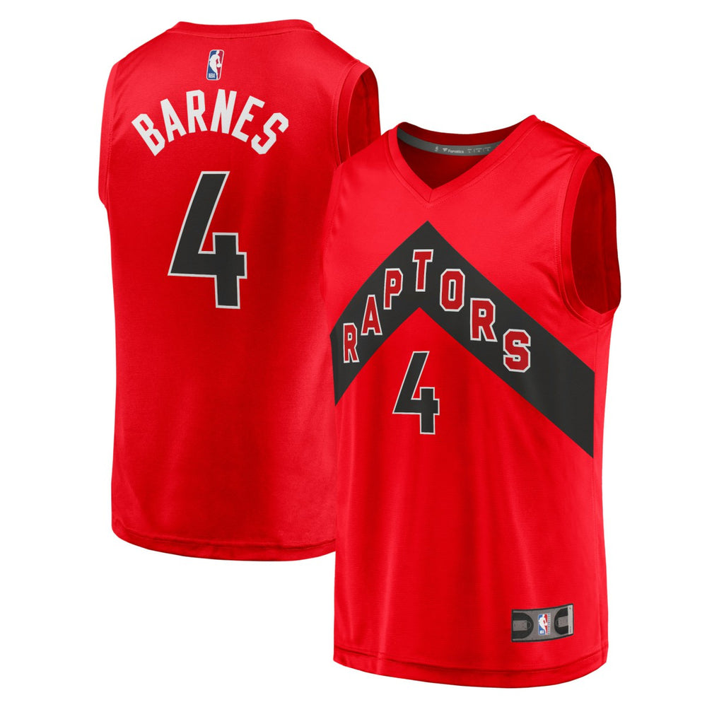 Scottie Barnes Toronto Raptors Fast Break Replica Jersey Icon Edition Red | Fanatics online