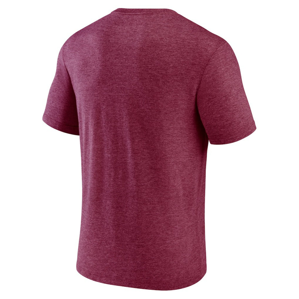 Cleveland Cavaliers Heritage Tri-Blend T-Shirt Wine