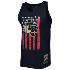 Texas Rangers Mitchell & Ness Cooperstown Collection Stars and Stripes Tank Top - Navy - Mitchell & Ness Sale