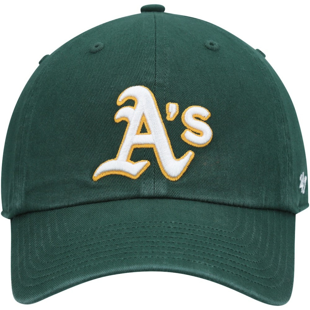 Athletics '47 Clean Up Adjustable Hat - Green - 47 brand Sale