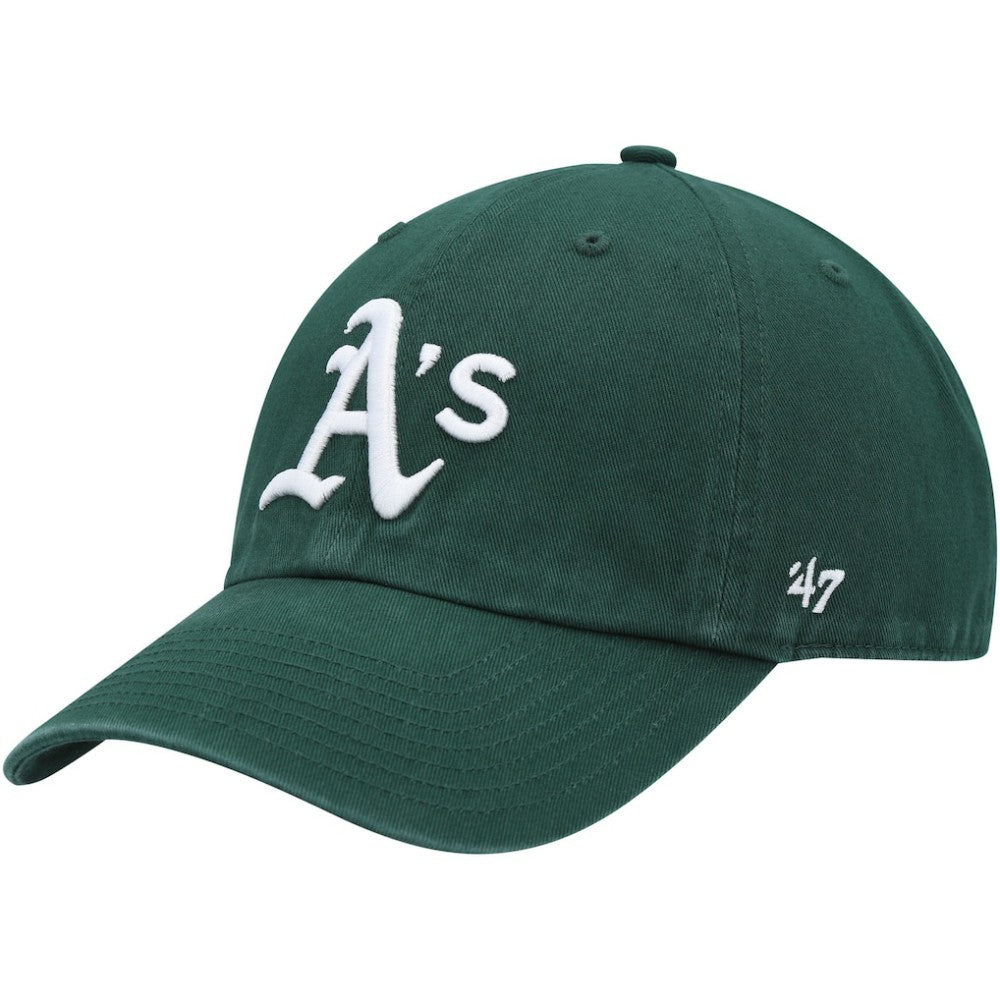 Athletics '47 Clean Up Adjustable Hat - Green - 47 brand Sale